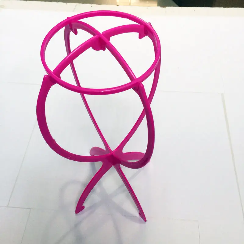 Пластиковый парик для хранения держатель Портативный Подставка дисплей сушки