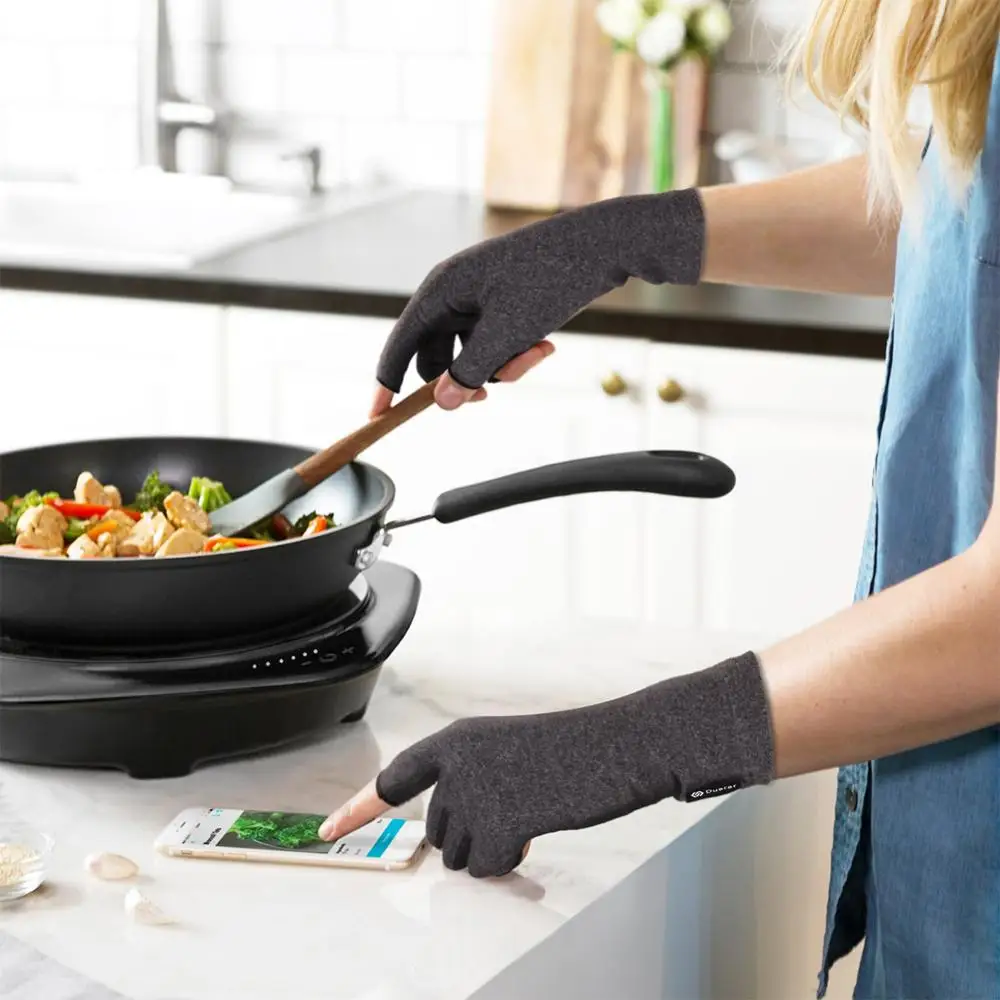 Легкие перчатки для здоровья с артритом высокие эластичные дышащие