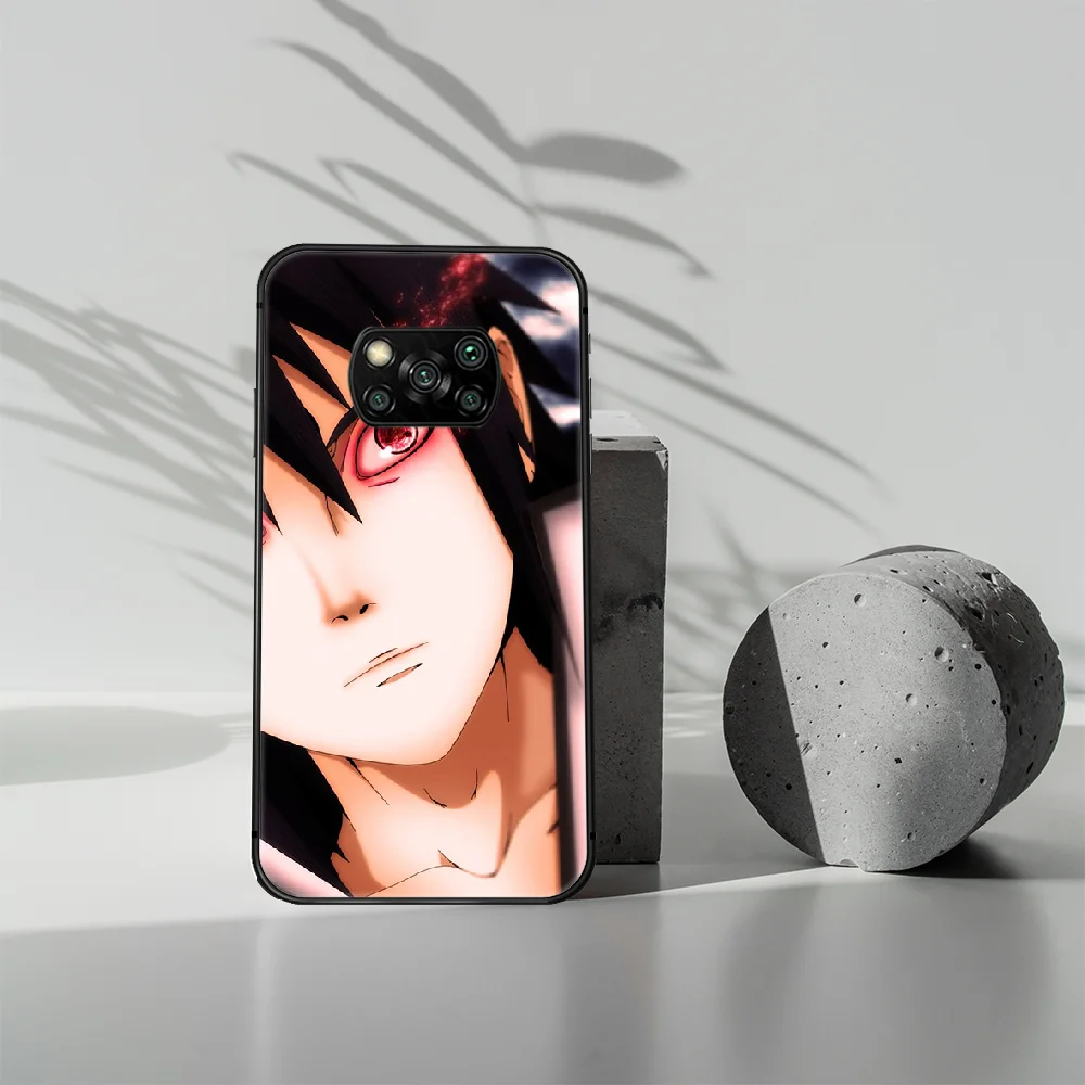 

Anime Sasuke Phone case Cover Hull For Xiaomi Mi A2 A3 8 9 9T Note 10 Se Lite Pro black Waterproof Pretty Shell Painting Prime