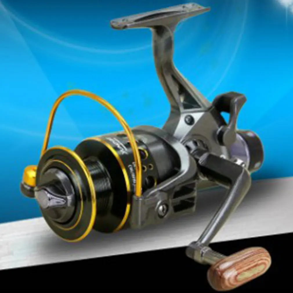 Рыболовная катушка с металлической головкой двухстороннее переднее и заднее