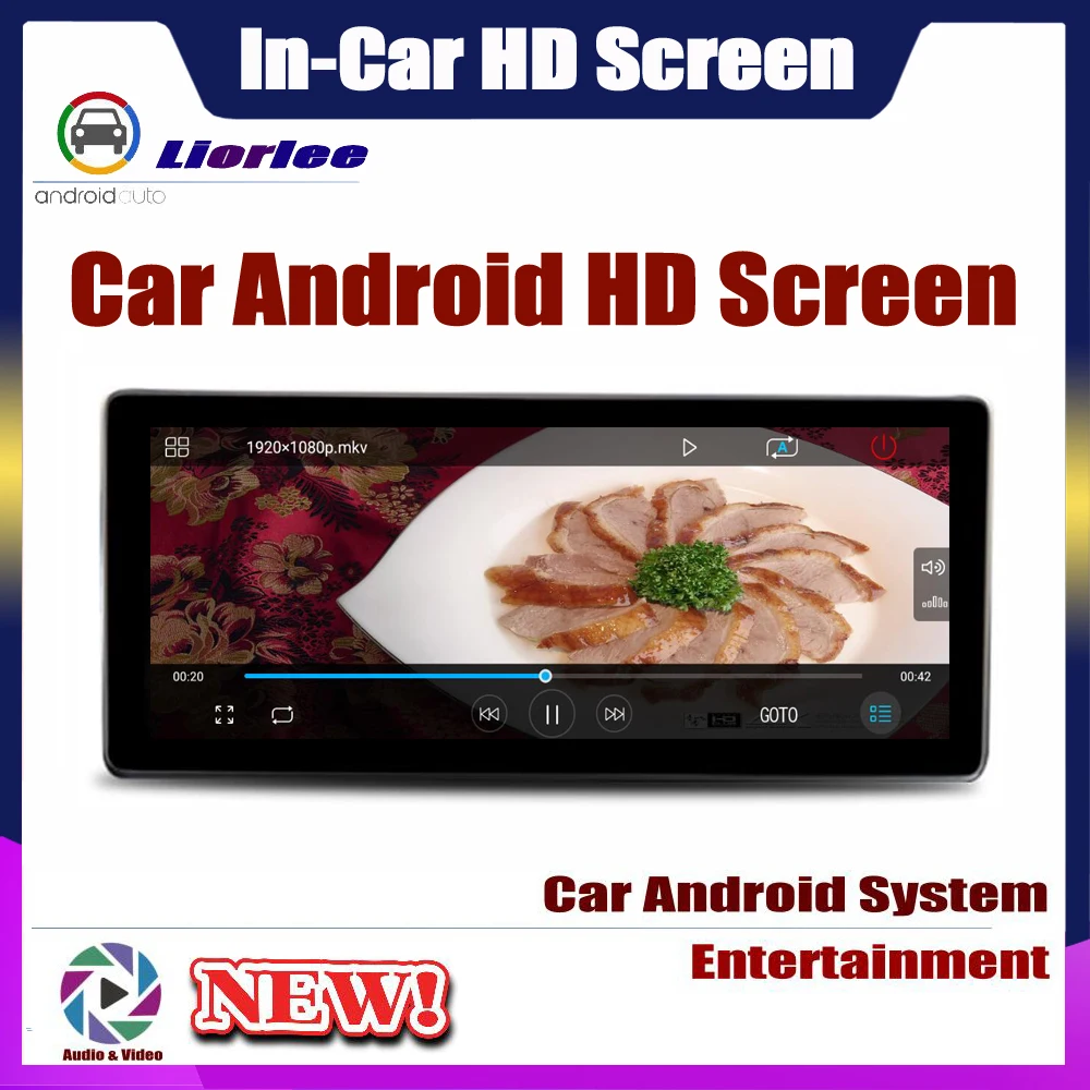 Автомобильный мультимедийный плеер с сенсорным экраном Android для Mercedes Benz C Class W204