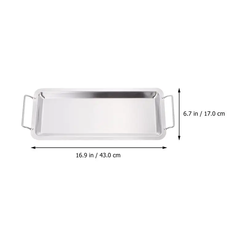 

Chicken Leg Wing Rack Stainless Steel Metal Roaster Stand Barbecue Shelf