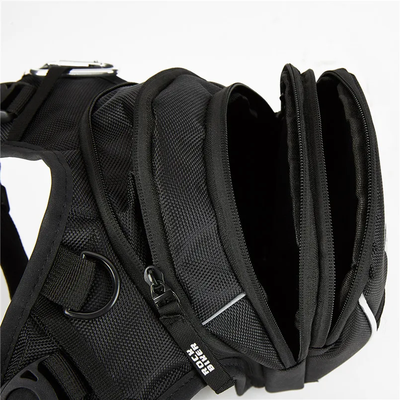 Сумка для мотоциклистов ROCK BIKER портативная поясная бананка из ткани Оксфорд