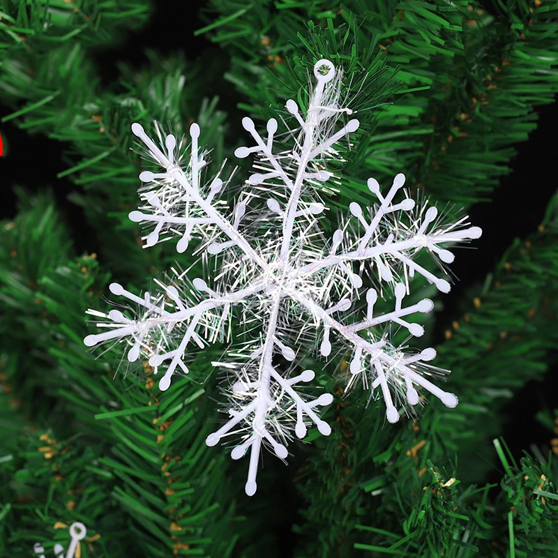 30 шт./компл. 6 см Рождественская елка для вечеринки пластиковая искусственная