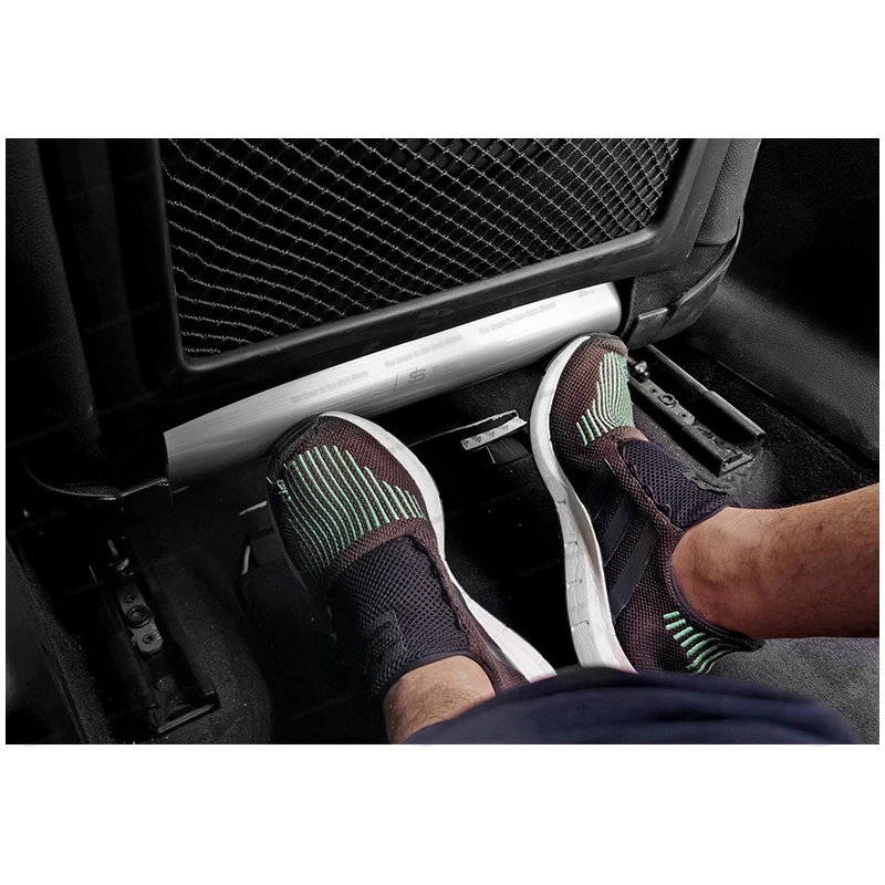 

Lsrtw2017 stainless steel car seat anti-kick panel for audi a3 2012 2013 2014 2015 2016 2017 2018 2019 8p 8v 8l sportback