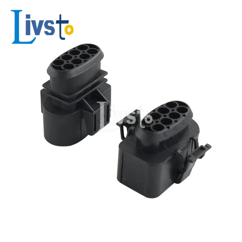 5 комплектов, 8 контактов, водонепроницаемый автомобильный электрический разъем, автомобильная масляная насадка 3,5 мм, разъем для VW ADUI 3A0973834 3A0973734