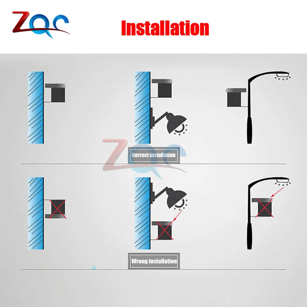 Фотоэлемент с автоматическим включением/выключением фотопереключатель датчик