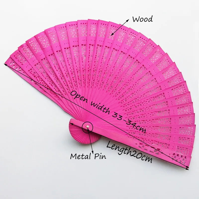 8 дюймовый ручной вентилятор из сандалового дерева подарок складной веер дизайн