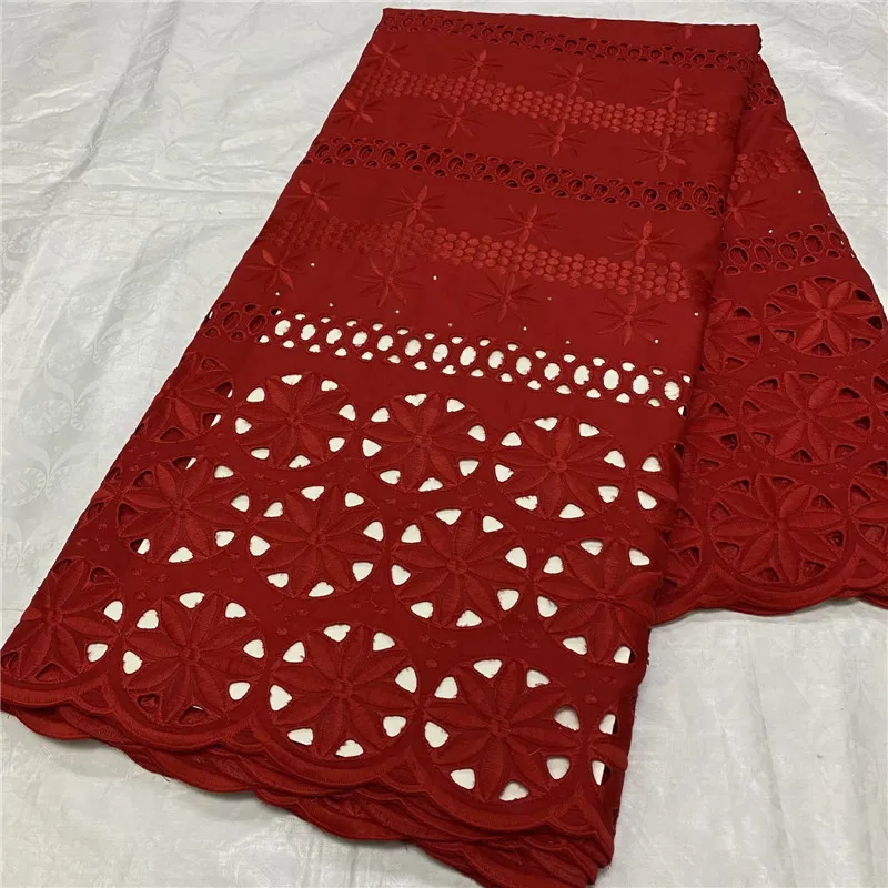 

5 Y Swiss lace fabric 2021 heavy beaded embroidery African lace fabrics cotton fabric Swiss voile Dry lace in Switzerland 4L6112