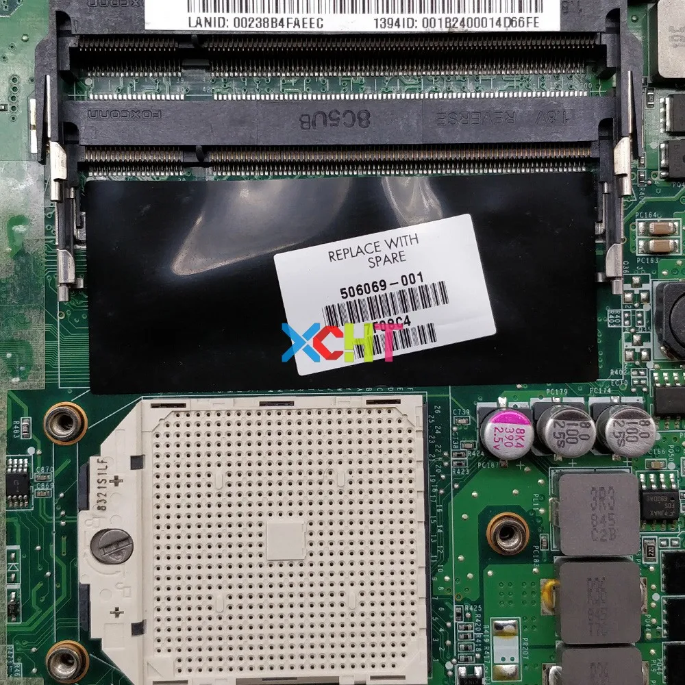Материнская плата XCHT для ноутбука HP Pavilion DV5 материнская серии 506069 001