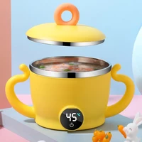 convenient to carry and safe food grade rechargeable baby heating supplementary food bowl waterproof non slip tableware