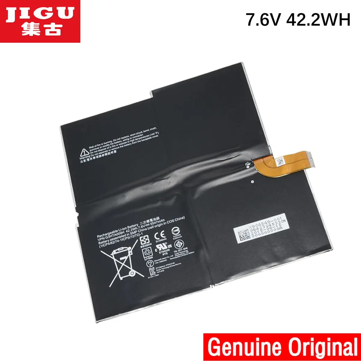 JIGU 7 6 V 42.2WH G3HTA005H G3HTA009H оригинальный планшетный Аккумулятор для MICROSOFT Surface Pro 3 Pro4 PRO
