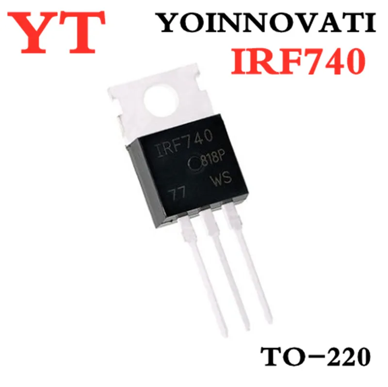 50 шт./лот IRF740 IRF740PBF TO-220 IC лучшее качество. |