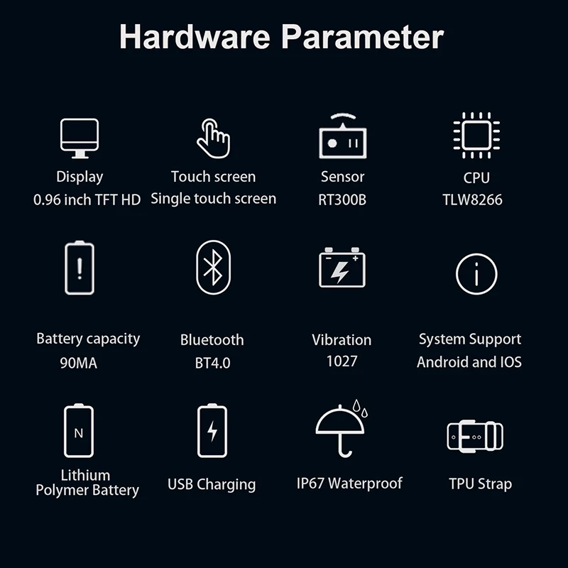 R1 смарт-браслет IP67 водонепроницаемый браслет спортивный фитнес-трекер браслеты для Xiaomi SamSung iPhone