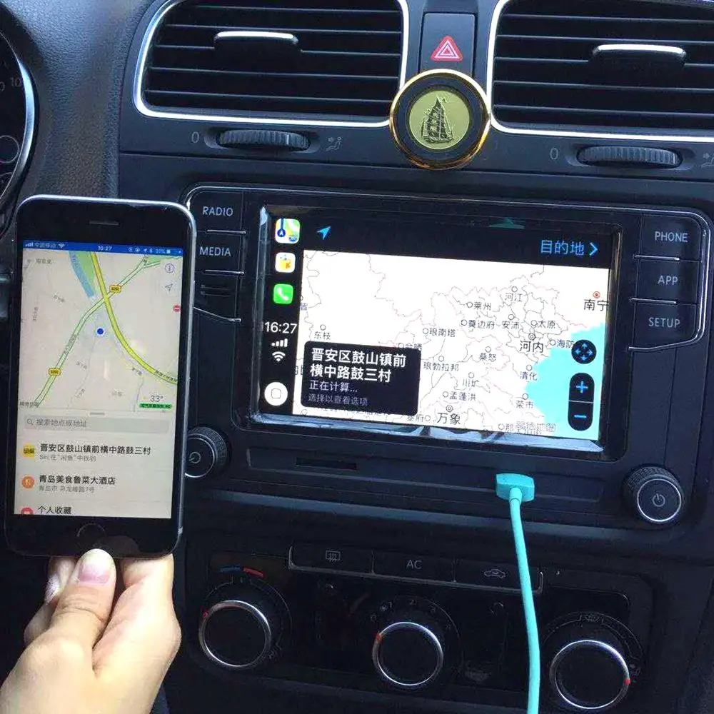 Carplay MQB 6 5 &quotавтомобиль MIB радио Bluetooth для Passat B8 Golf 5GG 035 280 D 5GG035280D|MP3-плеер авто| |
