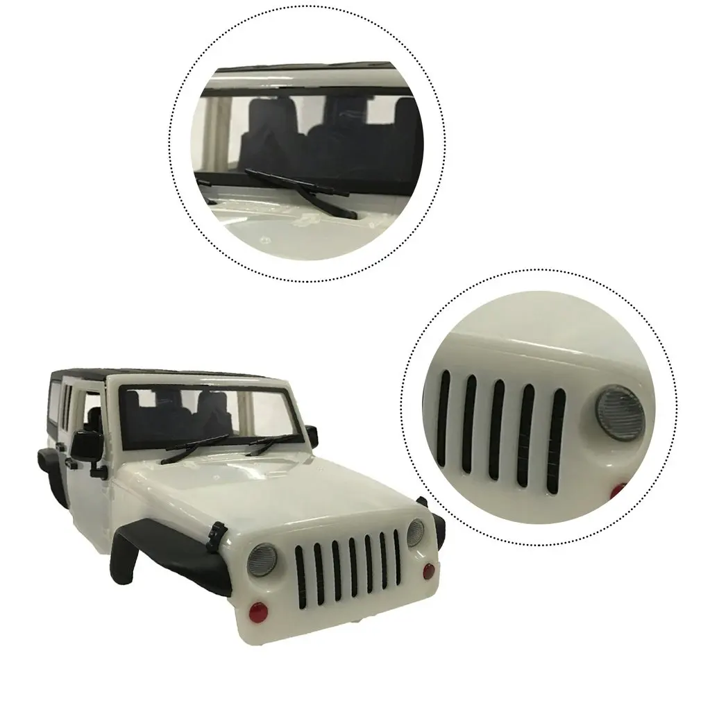 

Unassembled 12.3inch 313mm Wheelbase Body Car Shell for 1/10 RC Crawler Axial SCX10 & SCX10 II 90046 90047 Jeep Wrangler