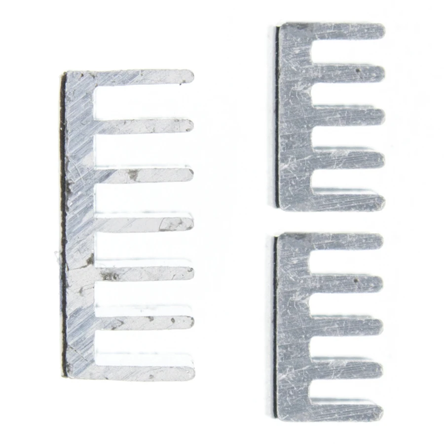 3 шт. + perekat Raspberry Pi Murni алюминиевый теплоотвод набор комплект радиатор для pendinginan 2