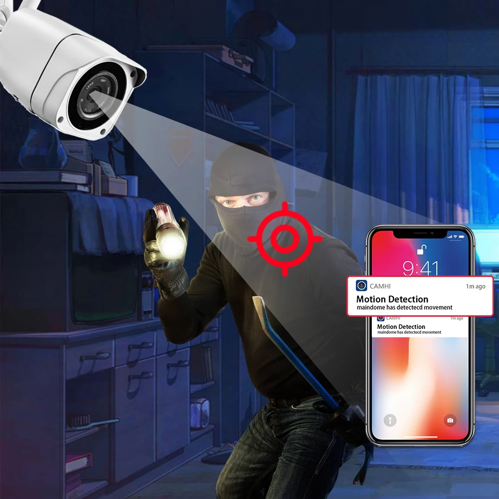 Камера видеонаблюдения с поддержкой 4K/ 8 Мп IP66 | Безопасность и защита