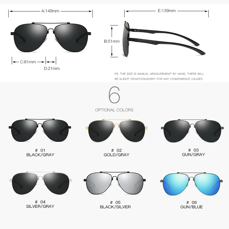 SAOIOAS солнцезащитные очки для вождения Полароид алюминиевая Гибкая оправа