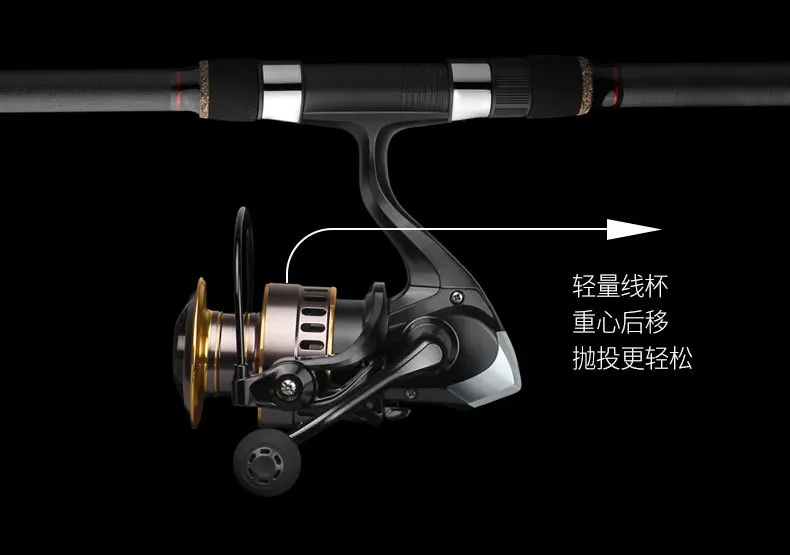 

HE7000 Max Drag 10kg 5.2:1 High Speed Metal Spool Spinning Reel Saltwater Reel carp Reel Fishing Send Line