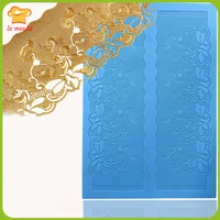 large mould 3 d lace mat sugar cake lace surrounding edge cake mold the sugar tools