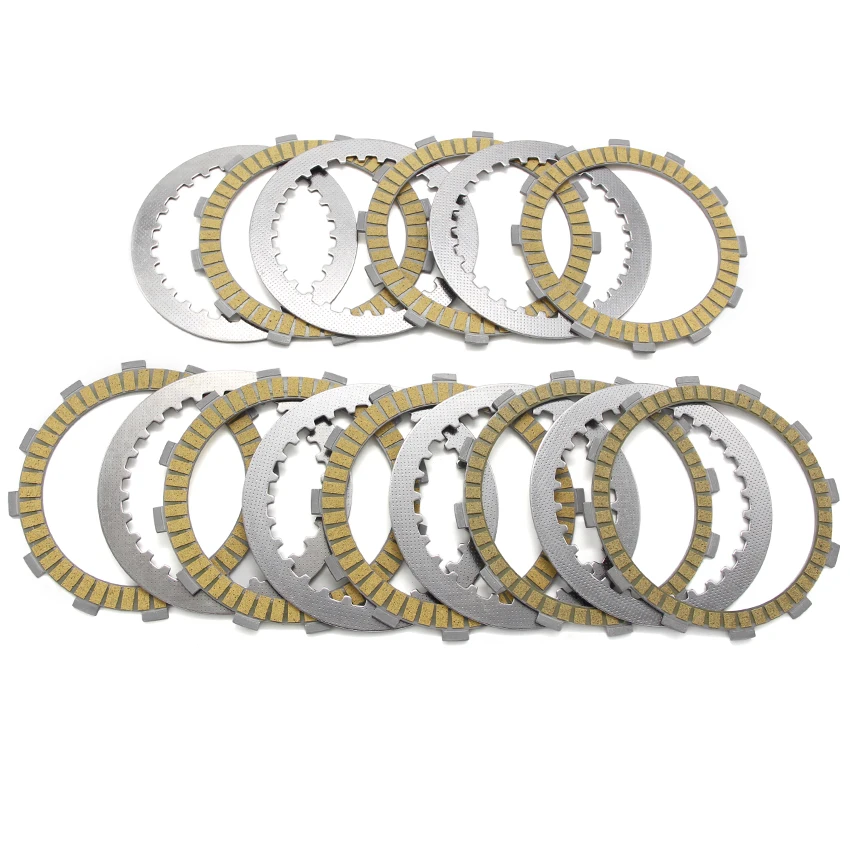 

Clutch Friction Disc Plates For Honda CBR1000 CBR1000RR Fireblade 2004-2007 CB1000R CB1000RA ABS OEM:22201-MBB-000 22201-MEL-000