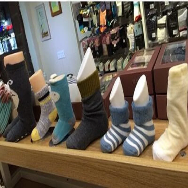 Носки манекены CAMMITEVER 2 шт. белые носки для ног женские короткие обуви|sock mannequins|woman