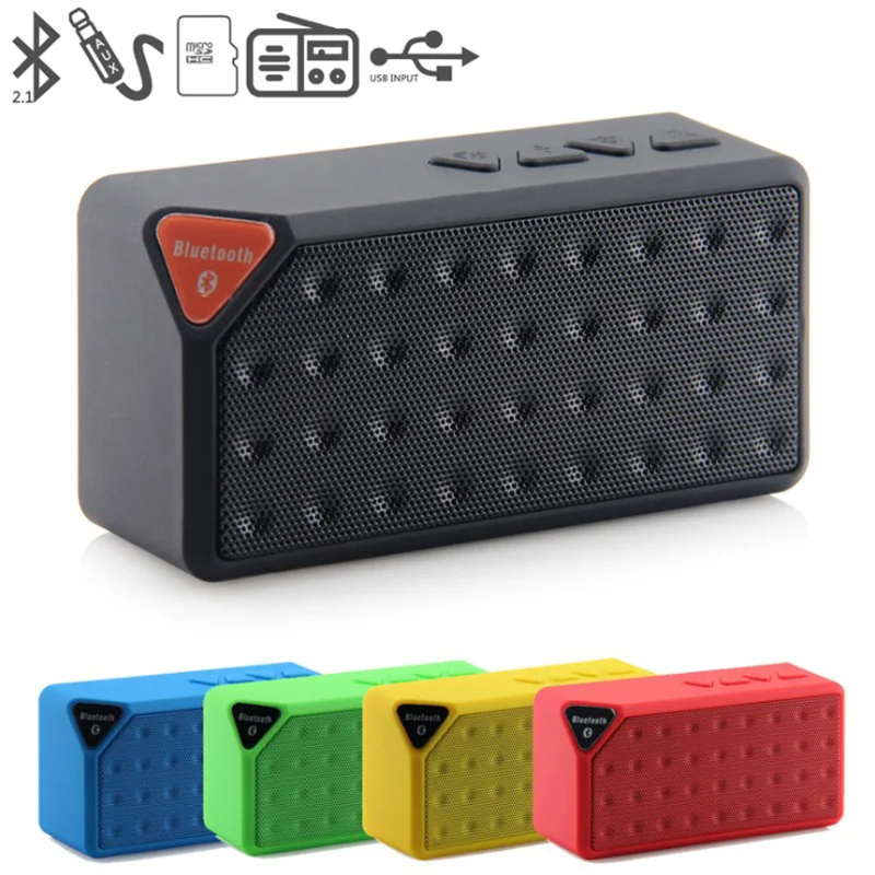 X3 Мини bluetooth портативный динамик музыкальный динамик беспроводной TF USB может связать компьютер и телефон играть musi for16GB
