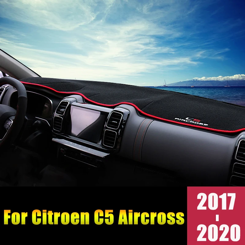 Для Citroen C5 Aircross 2017 2018 2019 2020 приборной панели автомобиля крышка коврики Избегайте
