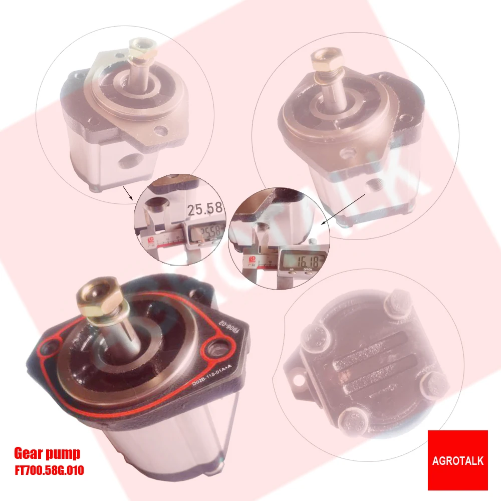 

Шестеренчатый Насос Для Трактор Foton Lovol, ft700.58g. 010