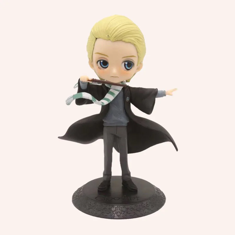 Q Posket Фигурки игрушки Гермиона Рон Малфой 15 см ПВХ модель игрушки для детей день рождения Рождественский подарок