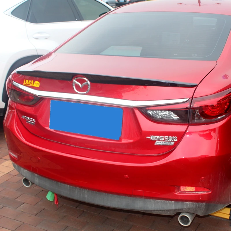 Для Mazda 6 Atenza 2014 2015 2016 2017 2018 2019 ABS праймер внешний задний спойлер багажник крыло
