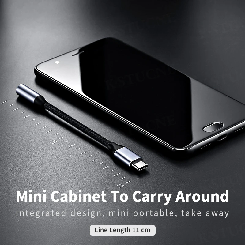 USB Type C на 3 5 мм разъем для наушников Aux аудио кабель адаптер Oneplus 7 Pro Xiaomi Mi 9 8 se Samsung