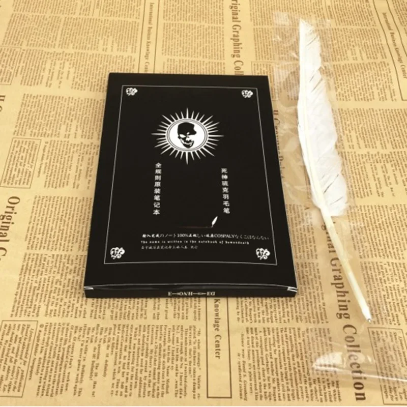 А5 блокнот Death Note Аниме подарок ручка с перьями руководство путешественника