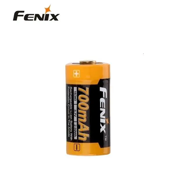Fenix ARB-L16-700 3,6 V 700mAh 16340 литий-ионная аккумуляторная батарея с защитой цепи - Цвет: 1pcs