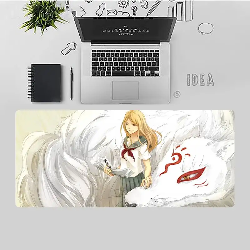 

Natsume yuujinchou anime gamer play mats Mousepad Desk Table Game Office Work gamer Large Mouse pad Mats Non-slip Laptop Cushion