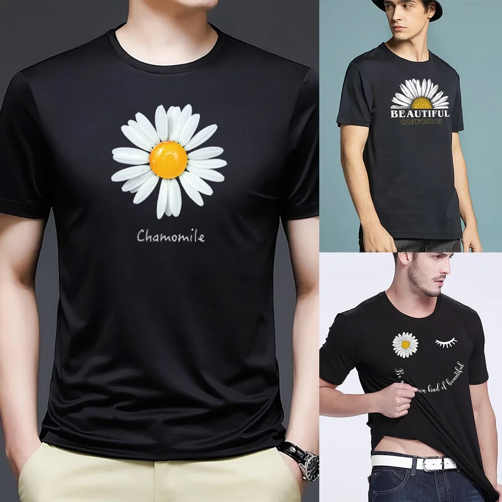 

New Summer Printed Clothing Fashion Casual Comfortable Short-sleeved T-shirt O-neck Loose All-match Sportswear Trend Streetwear