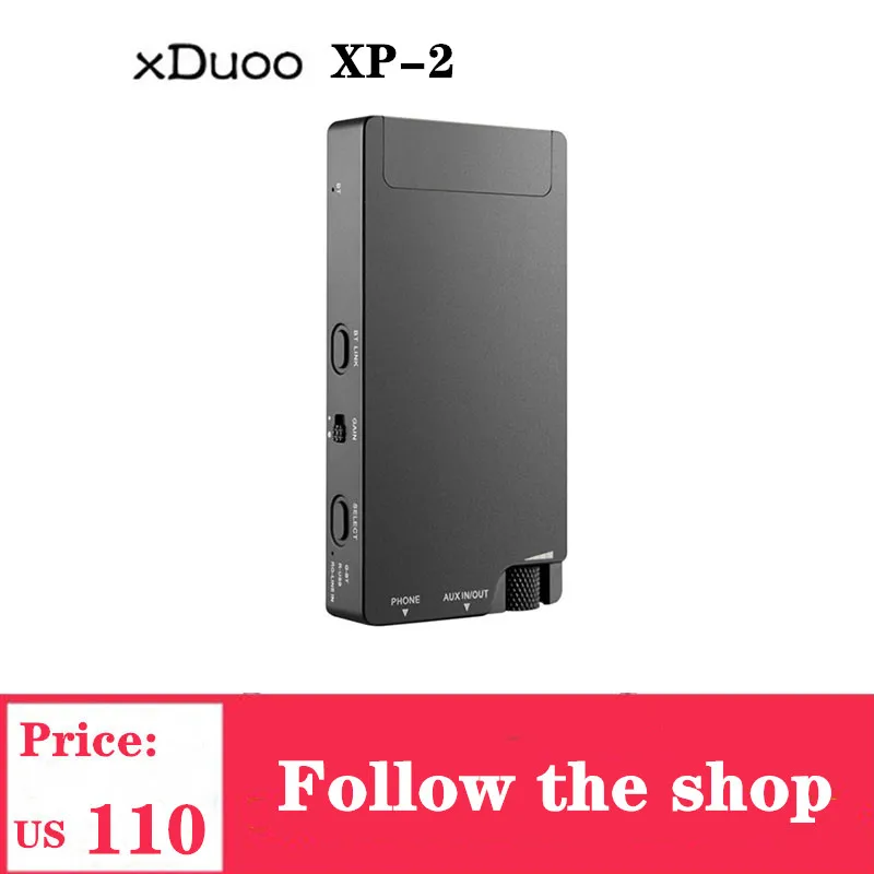 XDuoo XP 2 XP2 портативный Bluetooth 5 наушники HD передача сигнала USB DAC усилитель наушников