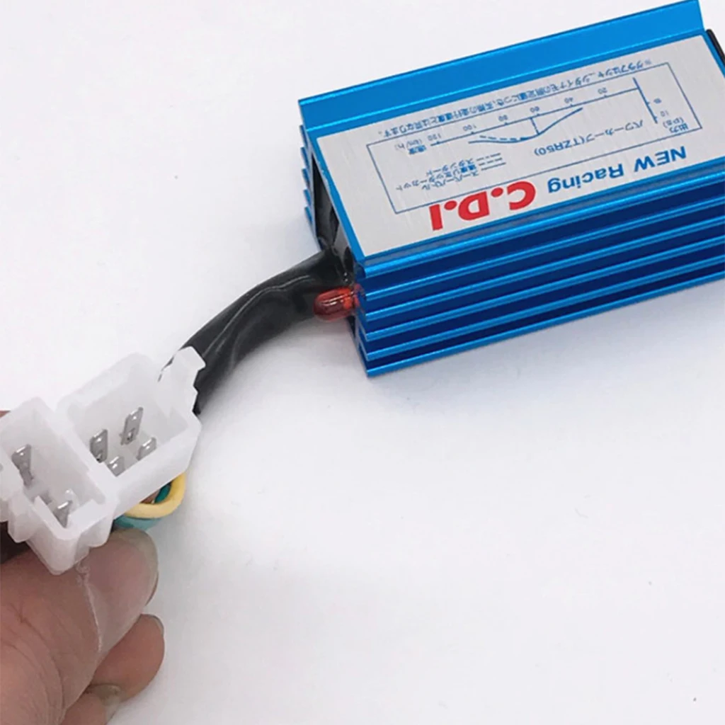 Сменные детали двигателя зажигания CDI для мотоциклов 6 контактный гоночный блок AC