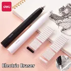 Ластик-карандаш для рисования Deli, электрический, резиновый, для детей, учеников, школьных и офисных принадлежностей, 71107