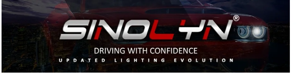 SINOLYN HID Bi xenon 3,0 дюйма объектив проектора комплект модифицированных объективов, используйте D1S D2S D2H D3S D4S лампы для автомобиля стайлинг фары