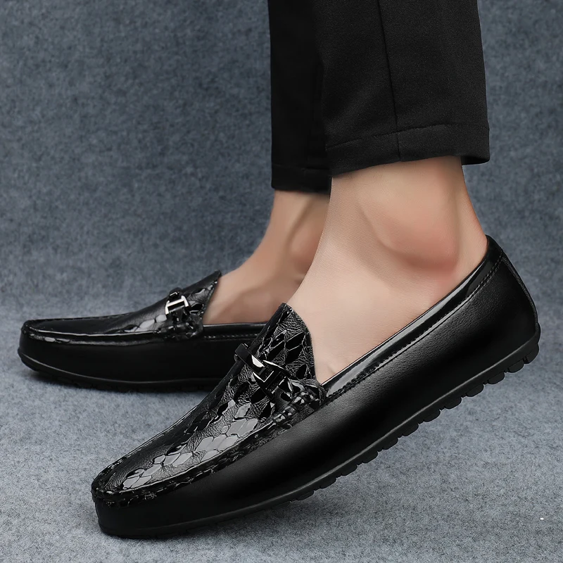 2020 модные модельные туфли с носком Мужские лоферы Оксфорды для свадьбы