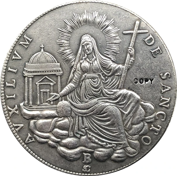 

Италия 1829 1 Scudo копии монет 41 мм