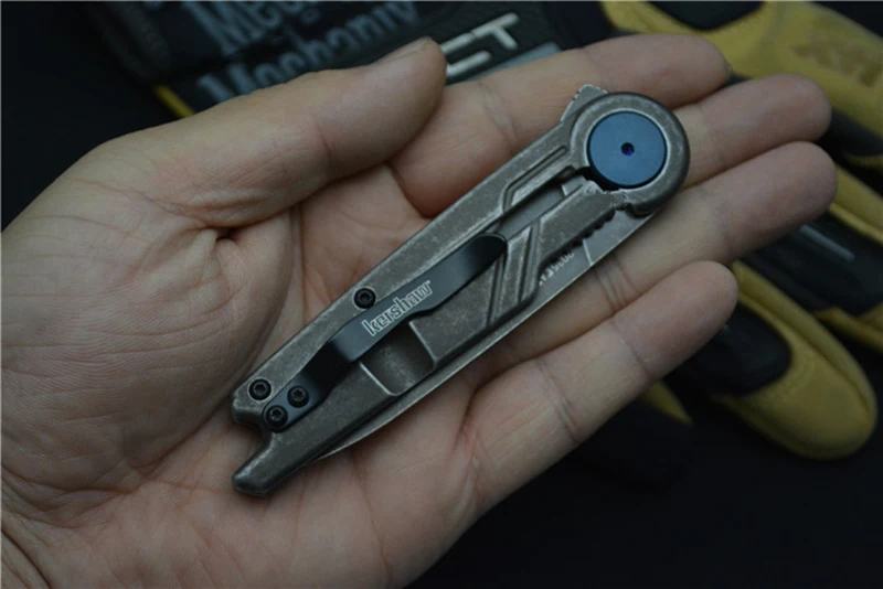 Kershaw 2035 складной нож 8cr13mov лезвие стальная ручка Карманный открытый кемпинг охотничий нож Тактический выживания EDC инструмент