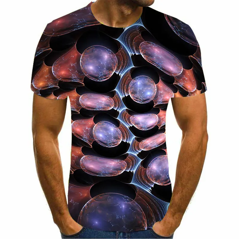 

2021 hip-hop style mix and match short-sleeved T-shirt men and women summer clothes Japanese theme Harajuku 3D 3D printing effec