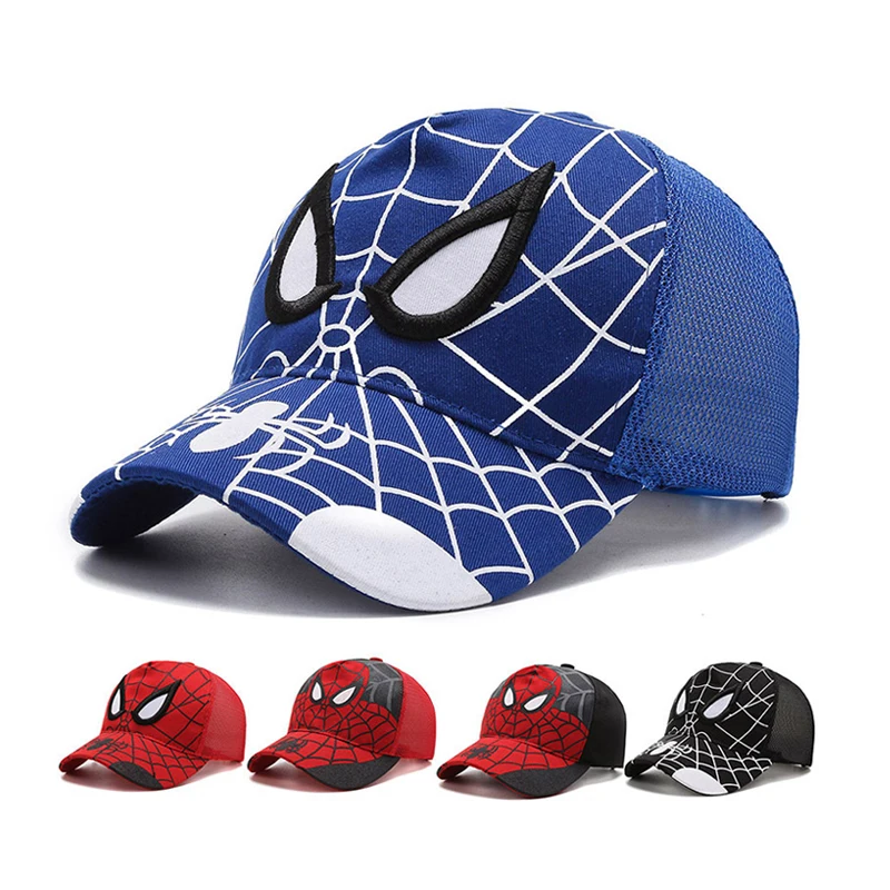 

Disney cosplay accessories Spiderman caps children's anime props hats kids fashion models