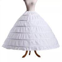 bride wedding dress petticoat lolita drawstring adjustable high waist long 2022
