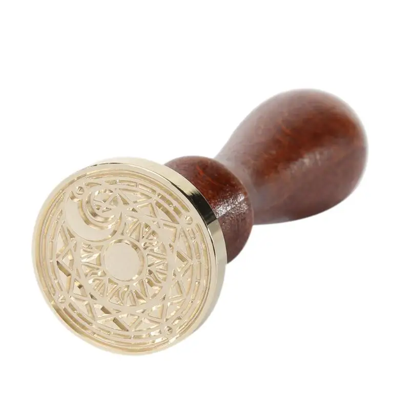 Paint Wax Seal Stamp for Birthday Card Stamps Fashionable Roses Retro DIY Envelopes Crown Tree Wedding Accessories | Дом и сад