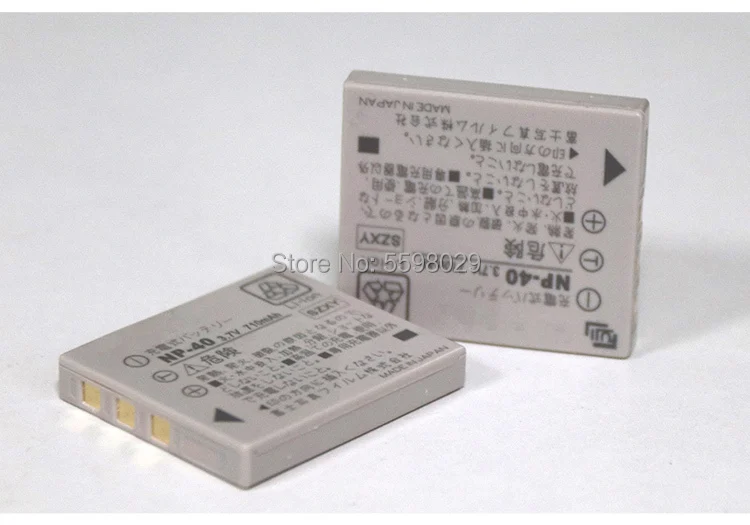 Батарея 710mAh NP-40 CNP40 NP40 для цифровой фотокамеры Аккумулятор FUJIFILM/Z40/Z50/Z55/Z57/Z750