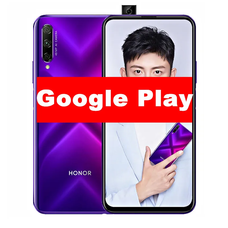 Honor 9X Pro, мобильный телефон с подъемной камерой, 810 МП, Kirin 6,59, 2340 дюймов, ips 1080X256, 8 Гб ram, 9,0 ГБ rom, Android, смартфон